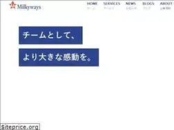 Sites similar to milky-ways.com