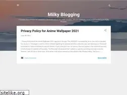 Sites similar to milkyblogging1.blogspot.com