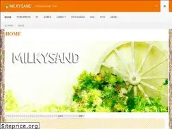 Sites similar to milkysand.com