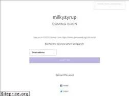 Sites similar to milkysyrup.com