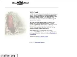Sites similar to mill-creek.net