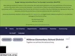 Sites similar to millbraeschooldistrict.org