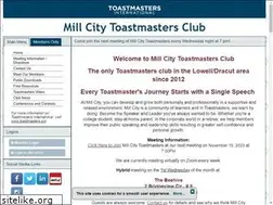 Sites similar to millcitytoastmasters.org