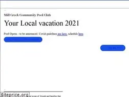 Sites similar to millcreekpoolclub.com