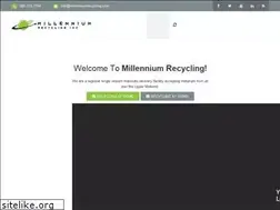 Sites similar to millenniumrecycling.com