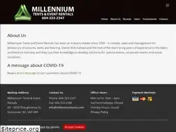 Sites similar to millenniumtents.com