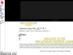 Sites similar to millenniumtrilogy.wikia.com