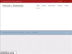 Sites similar to millerandjohnsonlaw.com