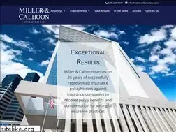 Sites similar to millercalhoonlaw.com