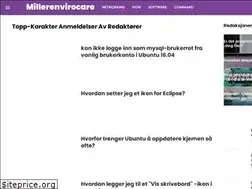 Sites similar to millerenvirocare.com