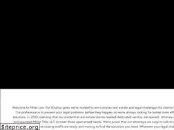Sites similar to millerlawfl.com