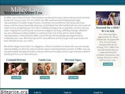 Sites similar to millerlawpa.com