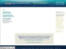 Sites similar to millermarinecanvas.com