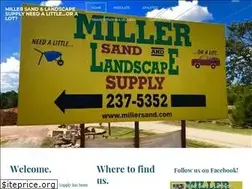 Sites similar to millersand.com