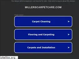 Sites similar to millerscarpetcare.com