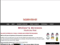 Sites similar to millersscreen.com