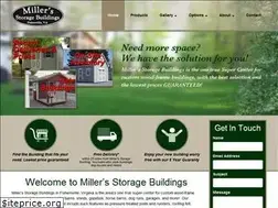 Sites similar to millersstoragebuildings.com