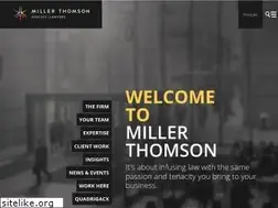 Sites similar to millerthomson.com