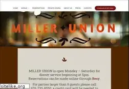 Sites similar to millerunion.com