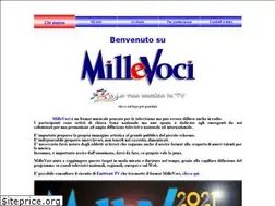 Sites similar to millevoci.it