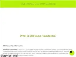 Sites similar to millhousefoundation.org