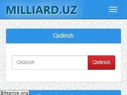 Sites similar to milliard.uz