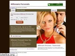 Sites similar to millionairepersonals.org