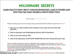 Sites similar to millionairesecrets.biz