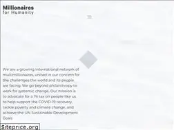 Sites similar to millionairesforhumanity.org
