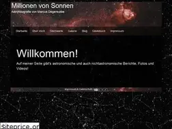 Sites similar to millionen-von-sonnen.de