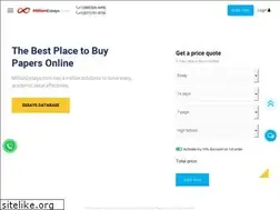 Sites similar to millionessays.com