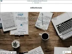 Sites similar to millionformula.wordpress.com