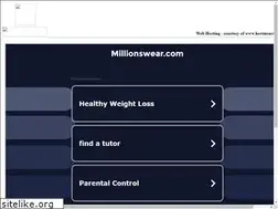 Sites similar to millionswear.com