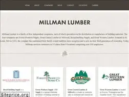 Sites similar to millmanlumber.com