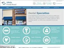 Sites similar to millvillefamilydental.com