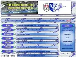 Sites similar to millwall-history.org.uk