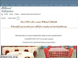 Sites similar to millwoodtablecloths.com