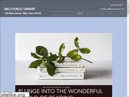 Sites similar to milolibrary50166.com