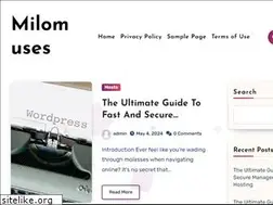 Sites similar to milomuses.com