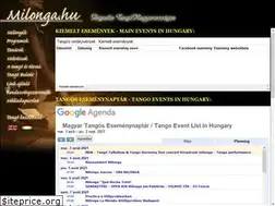 Sites similar to milonga.hu