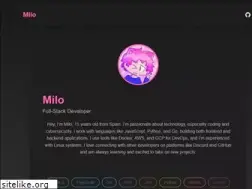 Sites similar to milosantos.com