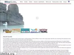 Sites similar to milosguide.gr
