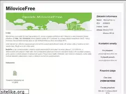 Sites similar to milovicefree.cz