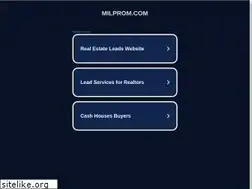 Sites similar to milprom.com