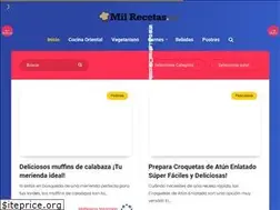 Sites similar to milrecetas.net