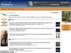 Sites similar to milsatmagazine.com