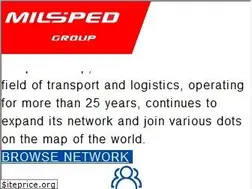 Sites similar to milsped.com