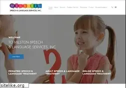 Sites similar to milsteinspeechandlanguageservices.com