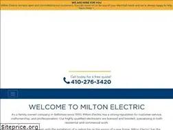 Sites similar to miltonelectric.com