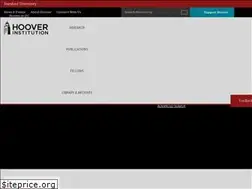 Sites similar to miltonfriedman.hoover.org